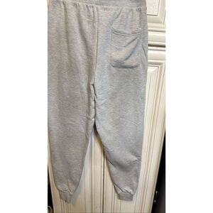 Fashion Nova Men's Heather Elastic Waist Drawstring Jogger Sweatpants Gray Small